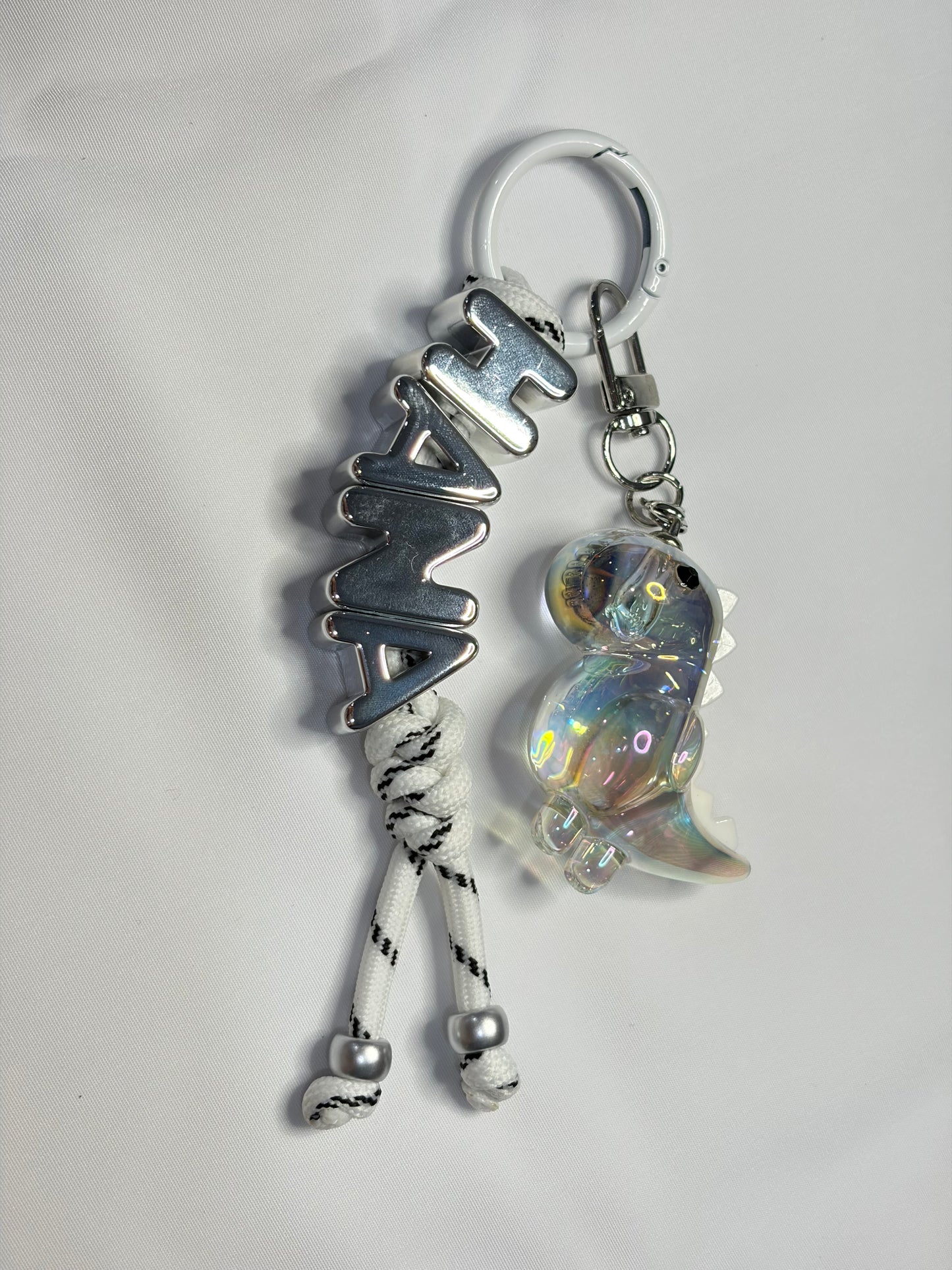 Silver Custom Keyring