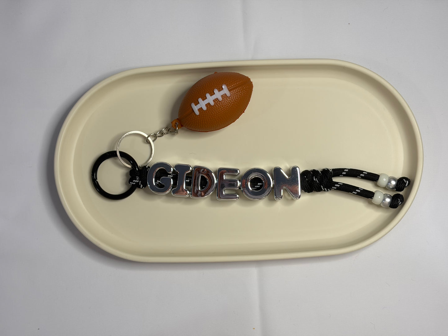Silver Custom Keyring